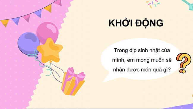 PowerPoint Đọc: Quà sinh nhật