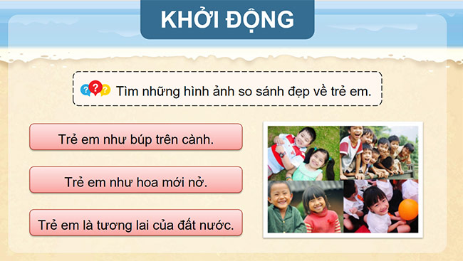 PowerPoint Mở rộng vốn từ Tuổi thơ