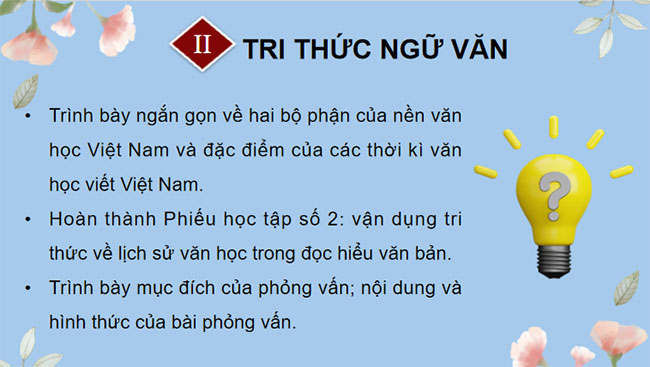 Giáo án PowerPoint Ngữ văn 9 Tri thức ngữ văn