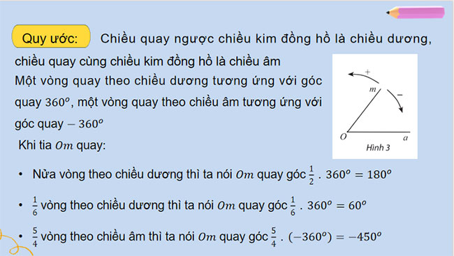 Giáo án Toán 11 Bài 1 Góc lượng giác