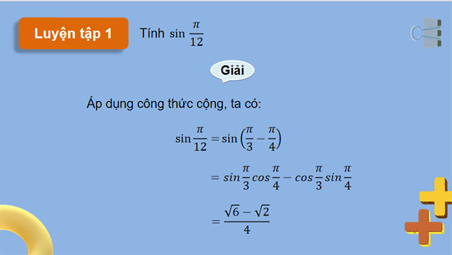 Các phép biến đổi lượng giác
