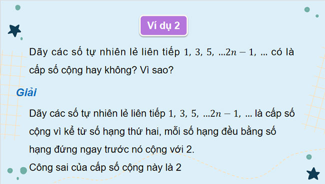 Cấp số cộng