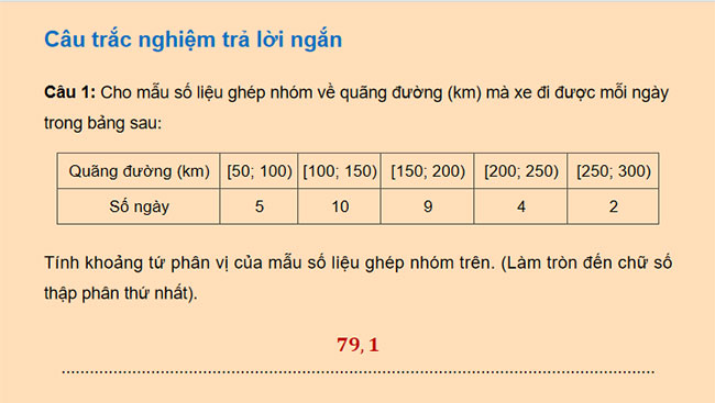 PowerPoint Toán 12 Cánh diều Bài tập cuối chương 3 