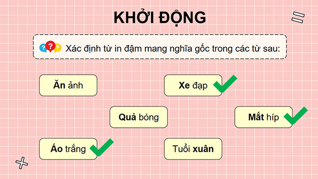 PowerPoint Luyện tập về từ đồng nghĩa và từ đa nghĩa