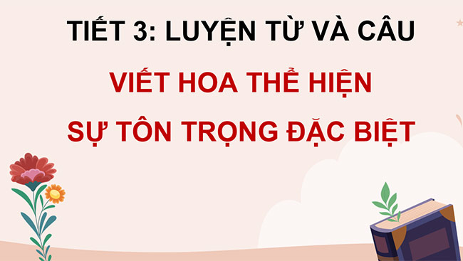 PowerPoint Viết hoa thể hiện sự tôn trọng đặc biệt