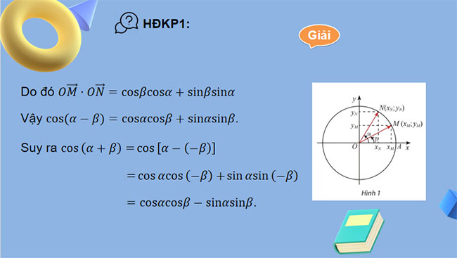 Giáo án Toán 11 Bài 3 Các công thức lượng giác