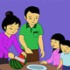 Giáo án mầm non: Truyện Cả nhà ăn dưa hấu