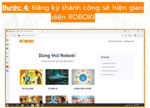 Tài liệu tập huấn Roboki AI cho giáo viên mầm non