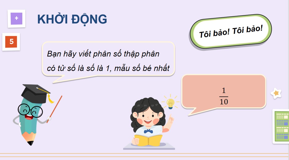 Giáo án điện tử Bài 23 Toán 5 Chân trời sáng tạo