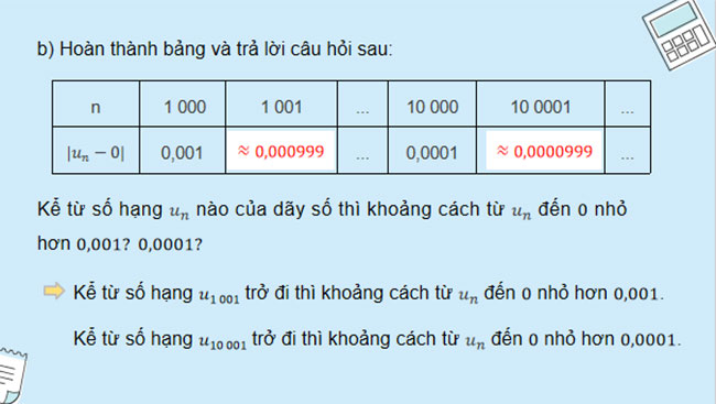 Giáo án PowerPoint Toán 11 Bài 1: Giới hạn của dãy số