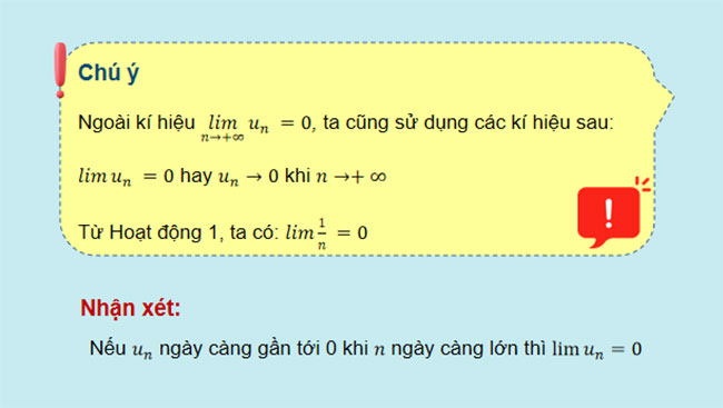 Giáo án PowerPoint Toán 11 Bài 1: Giới hạn của dãy số