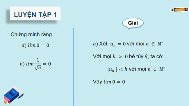 Giáo án PowerPoint Toán 11 Bài 1: Giới hạn của dãy số