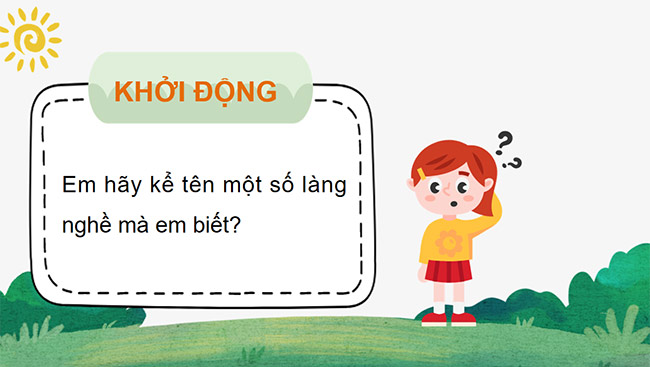 PowerPoint Giới thiệu về một làng nghề