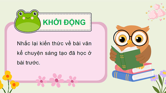 PowerPoint Bài văn kể chuyện sáng tạo