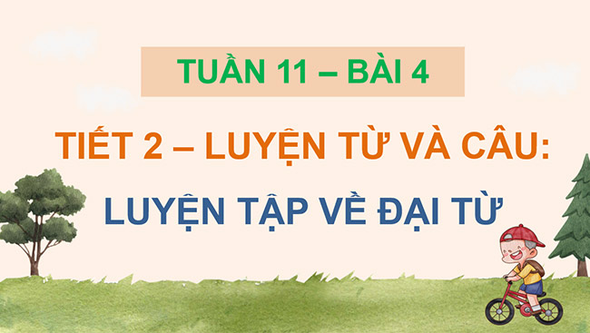 PowerPoint Luyện tập về đại từ