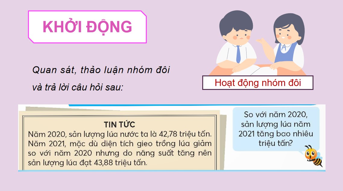 Giáo án điện tử Bài 29 Toán 5 Chân trời sáng tạo