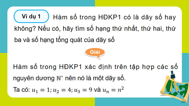 Giáo án PowerPoint Toán 11 Bài 1: Dãy số