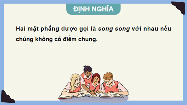 Hai mặt phẳng song song