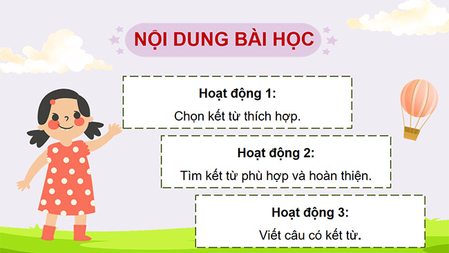 PowerPoint Luyện tập về kết từ