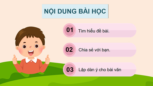 PowerPoint Luyện tập tìm ý, lập dàn ý cho bài văn kể chuyện sáng tạo (tiếp theo)