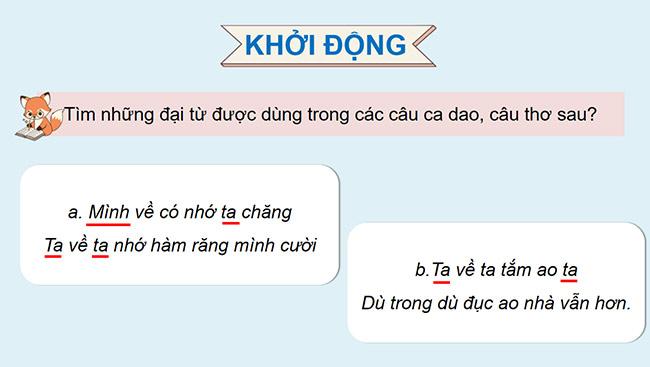 PowerPoint Luyện tập về đại từ