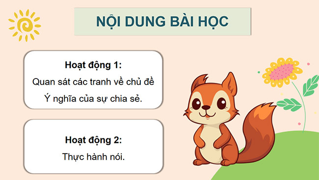 PowerPoint Thảo luận theo chủ đề Ý nghĩa của sự chia sẻ