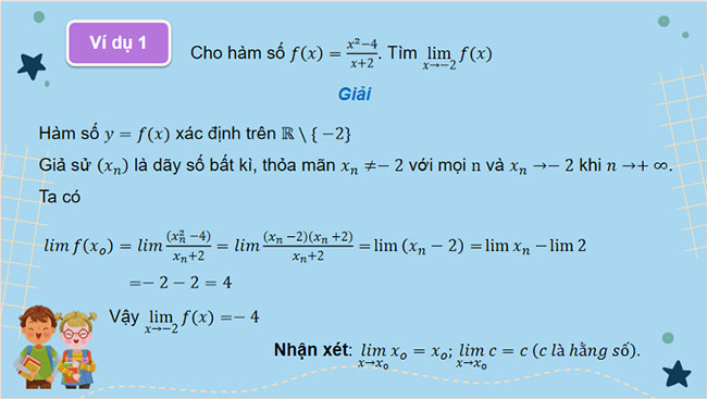 Giáo án PowerPoint Toán 11 Bài 2: Giới hạn của hàm số