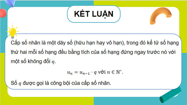 Giáo án PowerPoint Toán 11 Bài 3: Cấp số nhân