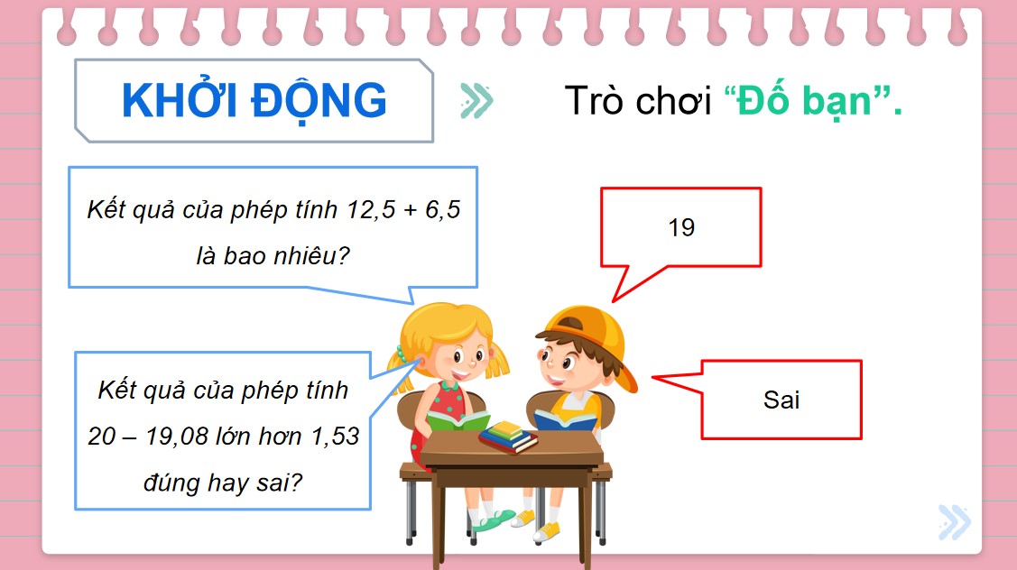 Giáo án điện tử Bài 30 Toán 5 Chân trời sáng tạo