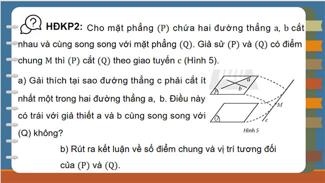Hai mặt phẳng song song