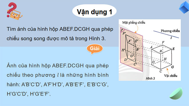 Phép chiếu song song