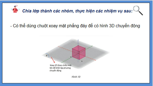 Vẽ hình khối bằng phần mềm GeoGebra 