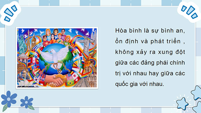 PowerPoint Mở rộng vốn từ Hoà bình