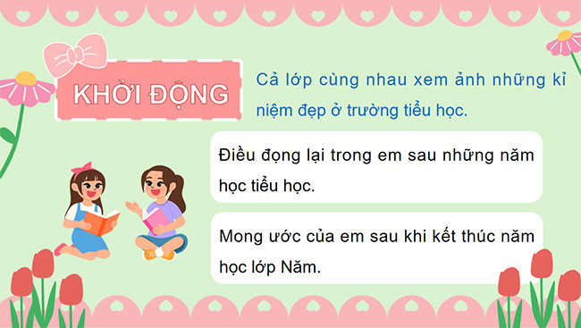 PowerPoint Đọc: Thơ viết cho ngày mai