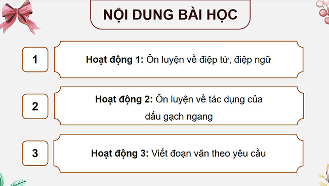 PowerPoint Ôn tập giữa học kì II (Tiết 3)