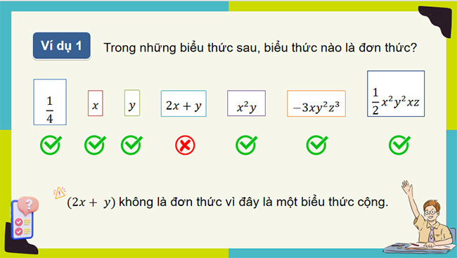 Đơn thức nhiều biến Đa thức nhiều biến