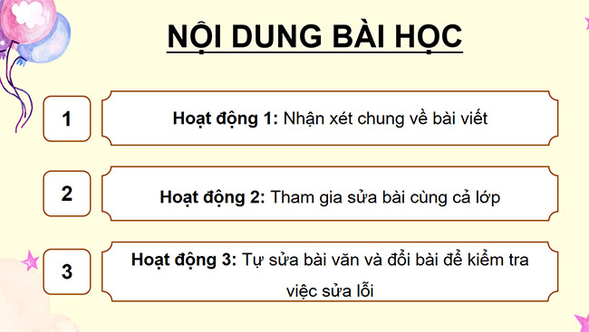 PowerPoint Trả bài viết kể chuyện sáng tạo