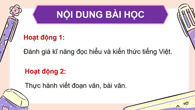 PowerPoint Ôn tập cuối năm học (Tiết 6, 7)