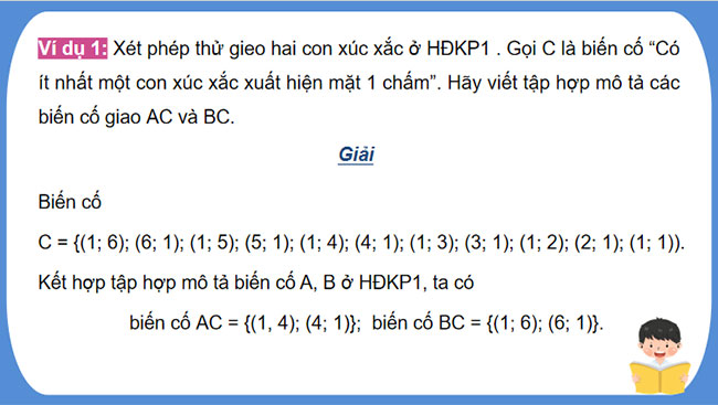 Biến cố giao và quy tắc nhân xác suất