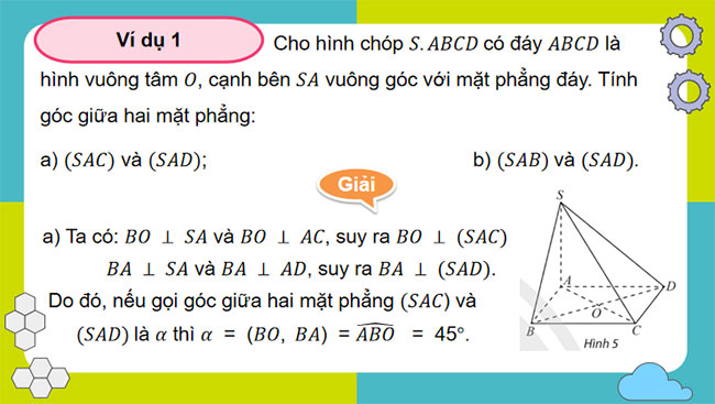 Hai mặt phẳng vuông góc