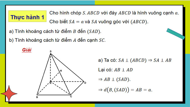 Khoảng cách trong không gian