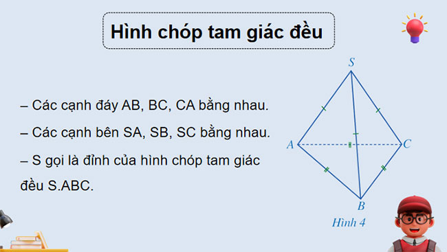 Hình chóp tam giác đều