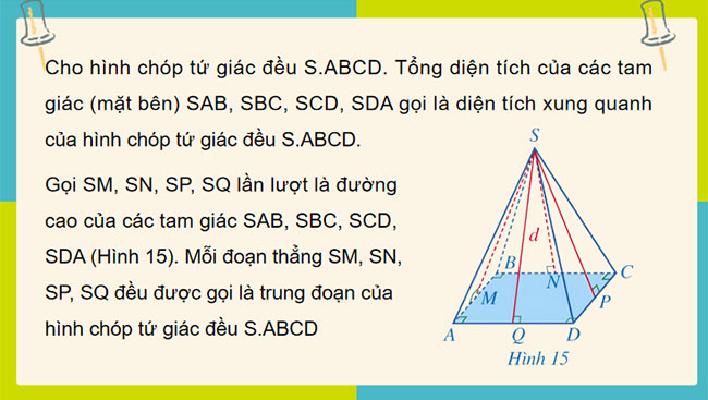 Hình chóp tứ giác đều