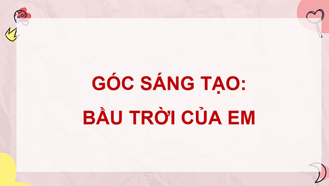 PowerPoint Bầu trời của em