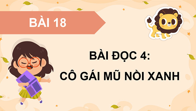 PowerPoint Cô gái mũ nồi xanh