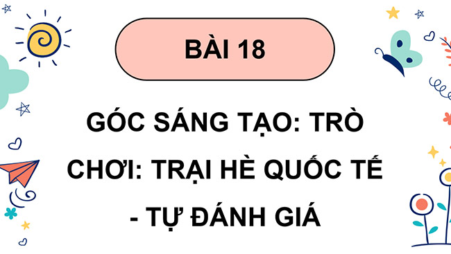 PowerPoint Trò chơi Trại hè quốc tế