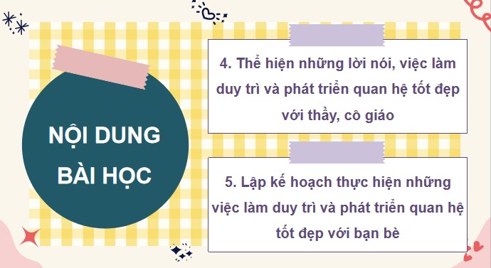 PowerPoint Tuần 10 Chủ đề 3: Biết ơn thầy cô – Yêu quý bạn bè