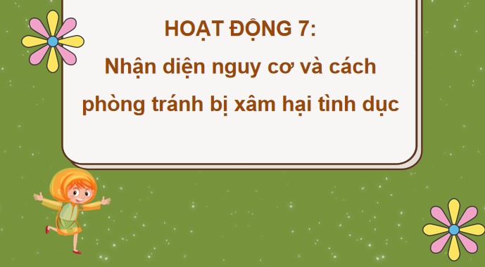 PowerPoint Tuần 8 Chủ đề 2: An toàn trong cuộc sống của em