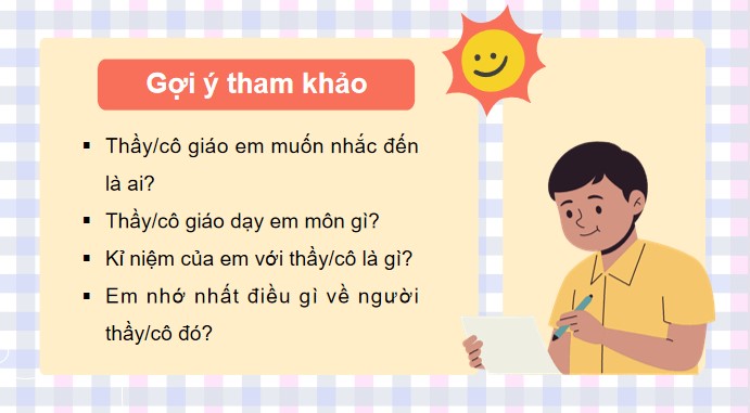 PowerPoint Tuần 9 Chủ đề 3: Biết ơn thầy cô – Yêu quý bạn bè