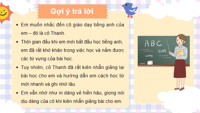 PowerPoint Tuần 9 Chủ đề 3: Biết ơn thầy cô – Yêu quý bạn bè